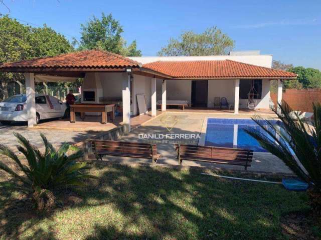 Chácara com 4 dormitórios à venda, 1021 m² por R$ 850.000,00 - Terras de Santa Rosa - Salto/SP