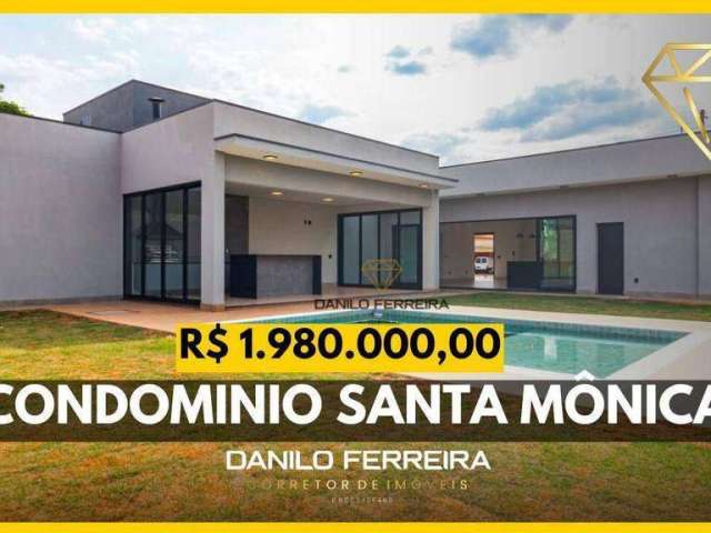 Casa com 3 dormitórios à venda, 283 m² por R$ 1.980.000,00 - Condomínio Santa Mônica - Itu/SP