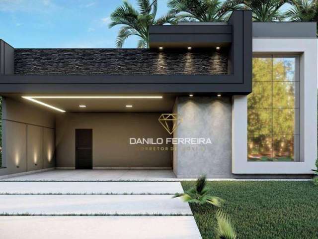 Casa com 3 dormitórios à venda, 205 m² por R$ 1.390.000,00 - Condomínio Residencial Evidências - Indaiatuba/SP