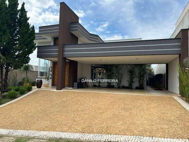 Casa com 3 dormitórios à venda, 380 m² por R$ 2.500.000,00 - Condomínio Figueira Garden - Atibaia/SP