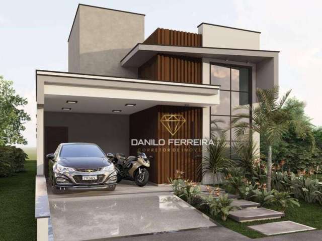 Casa com 3 dormitórios à venda, 147 m² por R$ 930.000,00 - Condomínio Villagio Wanel - Sorocaba/SP