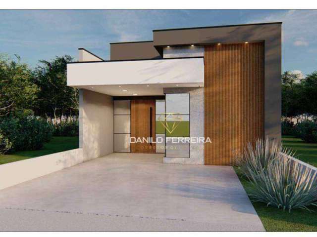 Casa com 3 dormitórios à venda, 115 m² por R$ 650.000,00 - Condomínio Villaggio Ipanema I - Sorocaba/SP