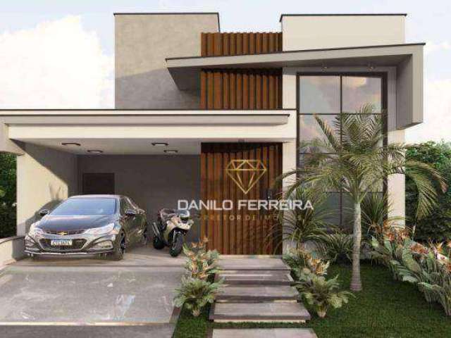 Casa com 3 dormitórios à venda, 200 m² por R$ 930.000,00 - Condomínio Villagio Wanel - Sorocaba/SP