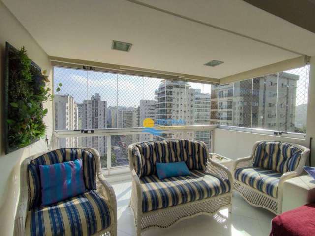 Apartamento com 4 dormitórios à venda, 130 m² por R$ 910.000,00 - Pitangueiras - Guarujá/SP