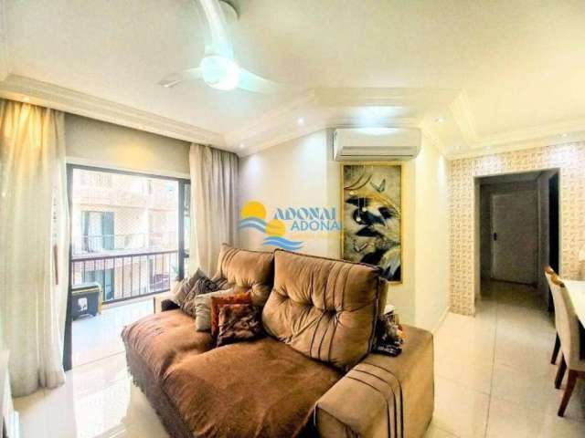 Apartamento com 3 dormitórios à venda, 70 m² por R$ 430.000,00 - Astúrias - Guarujá/SP