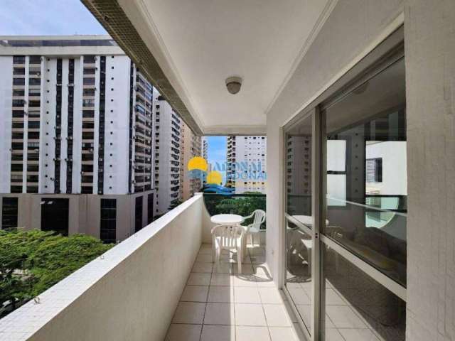 Apartamento com 3 dormitórios à venda, 100 m² por R$ 750.000,00 - Pitangueiras - Guarujá/SP