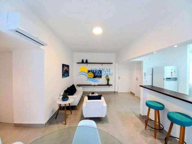 Apartamento com 3 dormitórios à venda, 90 m² por R$ 550.000,00 - Pitangueiras - Guarujá/SP