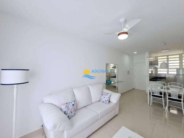 Apartamento com 2 quartos à venda, 65 m² por R$ 490.000 - Pitangueiras - Guarujá/SP