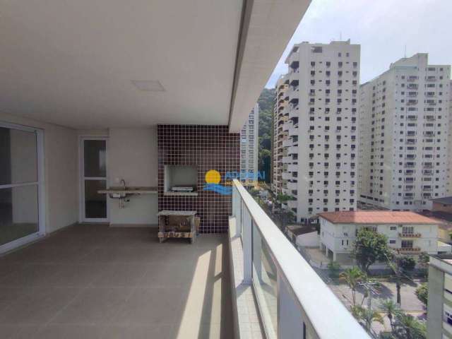 Apartamento com 3 dormitórios à venda, 142 m² por R$ 1.100.000,00 - Pitangueiras - Guarujá/SP