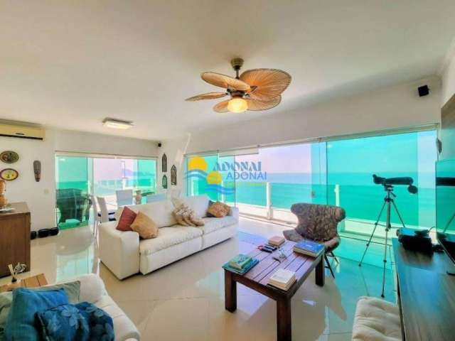 Cobertura com 3 dormitórios à venda, 300 m² por R$ 2.200.000,00 - Pitangueiras - Guarujá/SP