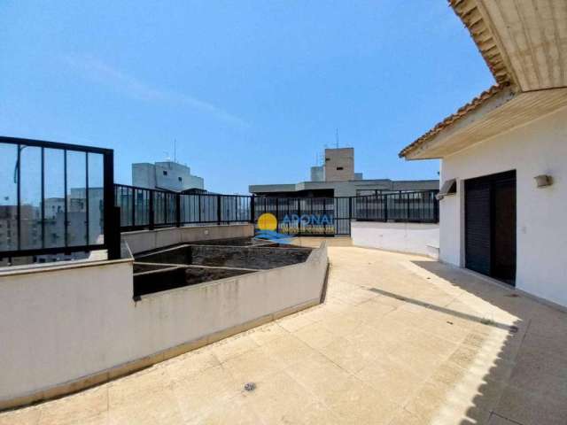 Cobertura com 3 dormitórios à venda, 170 m² por R$ 850.000,00 - Pitangueiras - Guarujá/SP