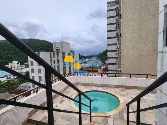 Cobertura com 3 dormitórios à venda, 180 m² por R$ 900.000,00 - Pitangueiras - Guarujá/SP