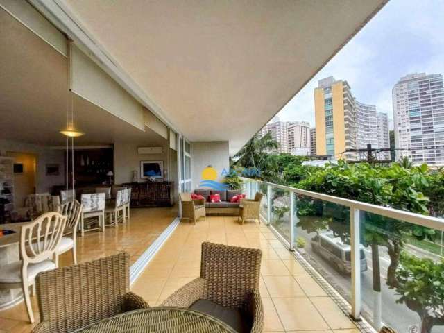 Apartamento com 5 dormitórios à venda, 315 m² por R$ 1.200.000,00 - Pitangueiras - Guarujá/SP