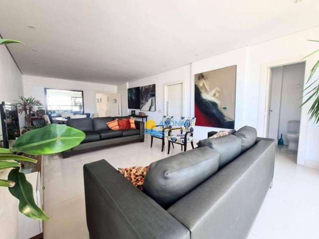 Apartamento com 3 dormitórios à venda, 140 m² por R$ 700.000,00 - Pitangueiras - Guarujá/SP