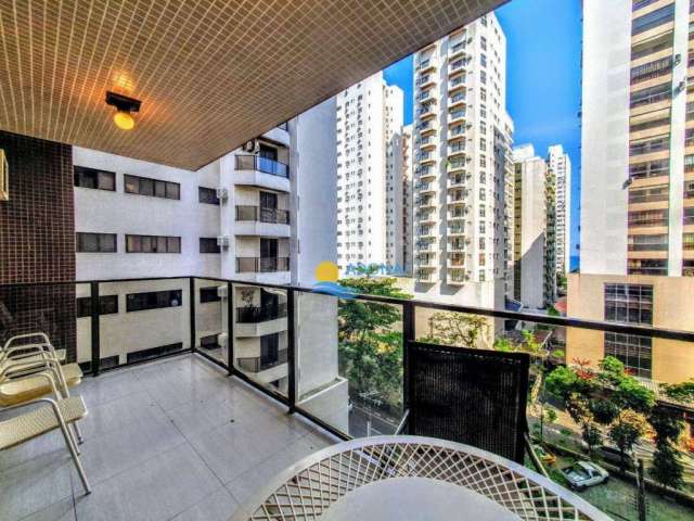 Apartamento com 3 dormitórios à venda, 93 m² por R$ 750.000,00 - Pitangueiras - Guarujá/SP