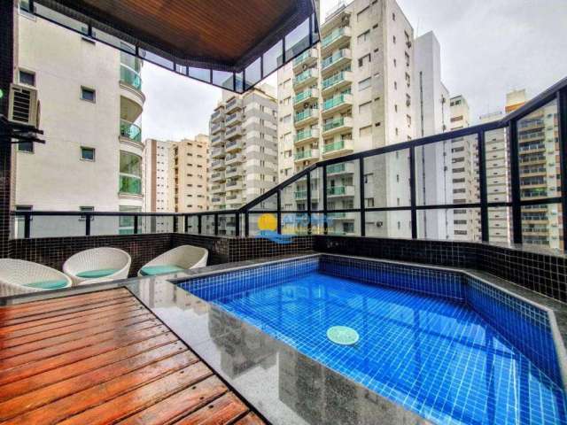 Apartamento com 5 dormitórios à venda, 285 m² por R$ 1.790.000,00 - Pitangueiras - Guarujá/SP