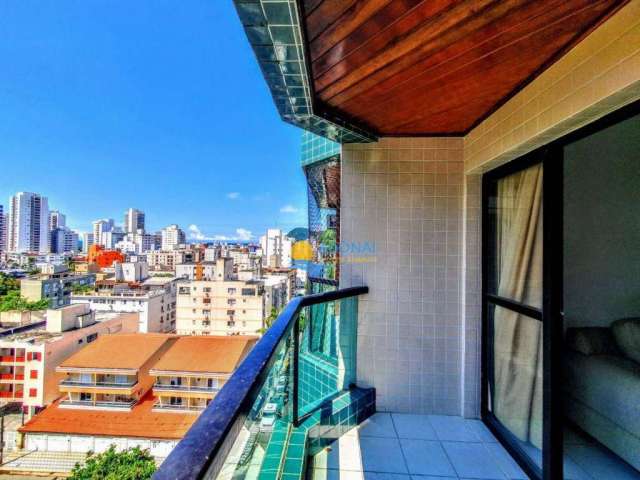 Apartamento com 2 dormitórios à venda, 80 m² por R$ 586.000,00 - Jardim Astúrias - Guarujá/SP