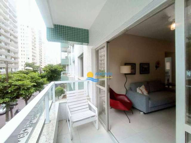 Apartamento com 3 dormitórios à venda, 85 m² por R$ 480.000,00 - Pitangueiras - Guarujá/SP