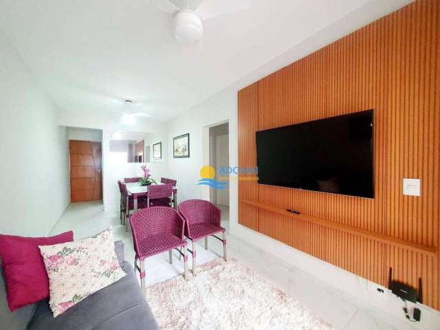 Apartamento com 2 dormitórios à venda, 85 m² por R$ 550.000,00 - Pitangueiras - Guarujá/SP