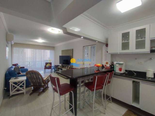 Apartamento com 3 dormitórios à venda, 90 m² por R$ 600.000,00 - Pitangueiras - Guarujá/SP