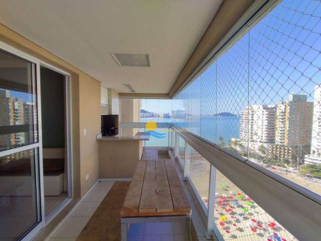 Apartamento com 3 dormitórios à venda, 130 m² por R$ 1.400.000,00 - Jardim Astúrias - Guarujá/SP