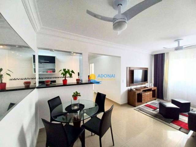 Apartamento com 2 dormitórios à venda, 76 m² por R$ 490.000,00 - Pitangueiras - Guarujá/SP