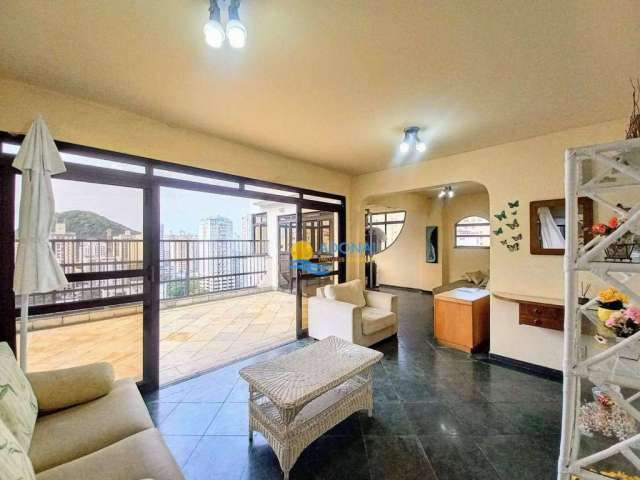 Cobertura com 2 dormitórios à venda, 180 m² por R$ 780.000,00 - Pitangueiras - Guarujá/SP