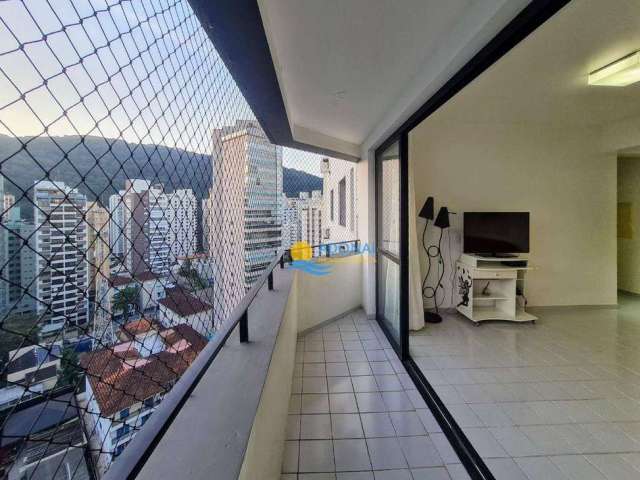 Apartamento com 4 dormitórios à venda, 139 m² por R$ 585.000,00 - Pitangueiras - Guarujá/SP