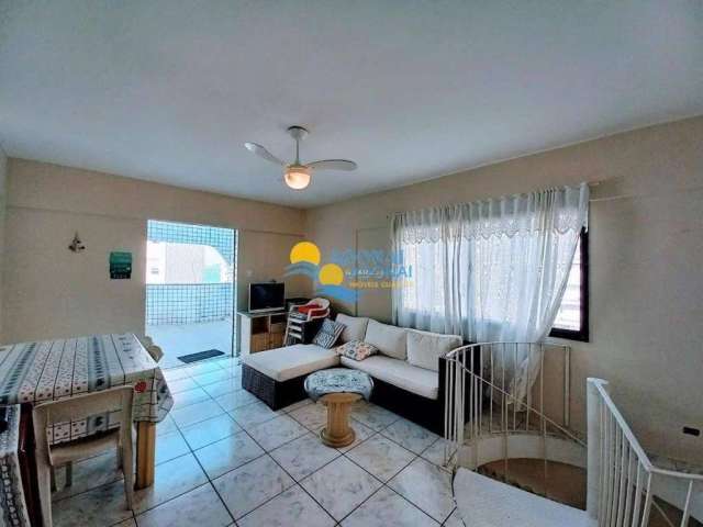 Cobertura com 3 dormitórios à venda, 100 m² por R$ 550.000,00 - Jardim Astúrias - Guarujá/SP