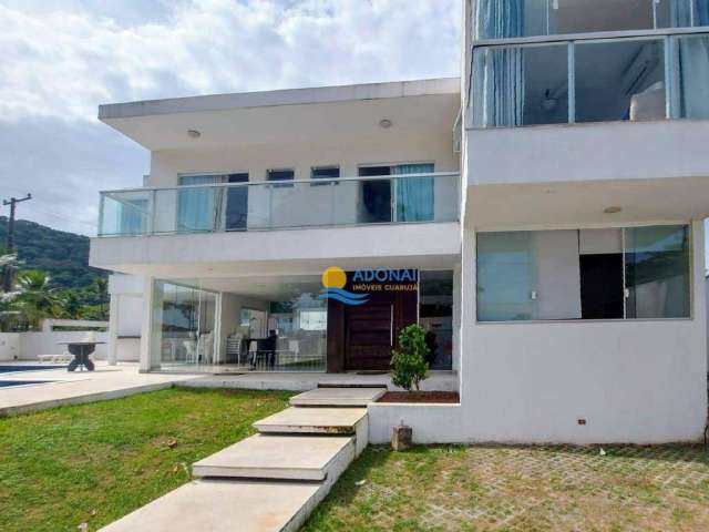 Casa com 4 dormitórios à venda, 420 m² por R$ 3.400.000,00 - Jardim Guaiuba - Guarujá/SP