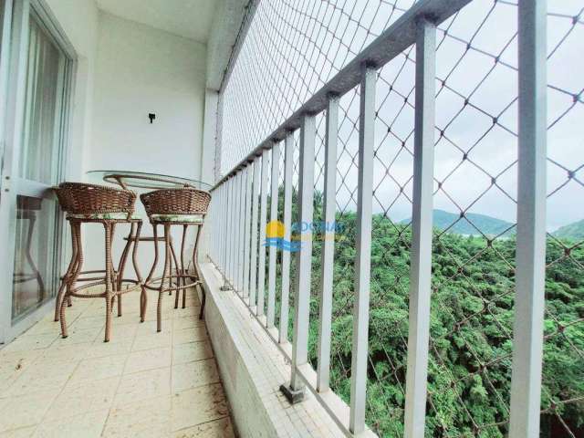 Apartamento com 1 dormitório à venda, 70 m² por R$ 390.000,00 - Praia do Tombo - Guarujá/SP