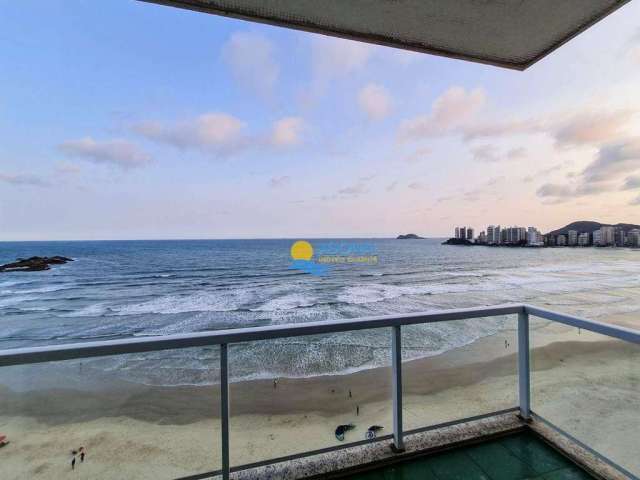 Apartamento com 2 dormitórios para locação ANUAL, 140 m² por R$ 6.500/mês - Pitangueiras - Guarujá/SP