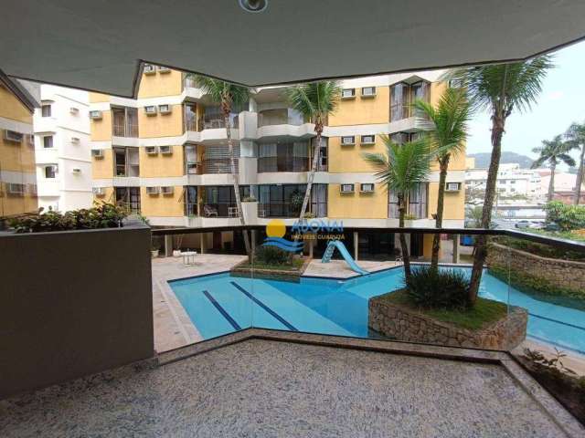 Apartamento com 4 dormitórios à venda, 122 m² por R$ 840.000,00 - Enseada - Guarujá/SP