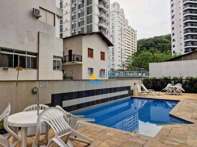 Apartamento com 2 dormitórios à venda, 72 m² por R$ 590.000,00 - Pitangueiras - Guarujá/SP