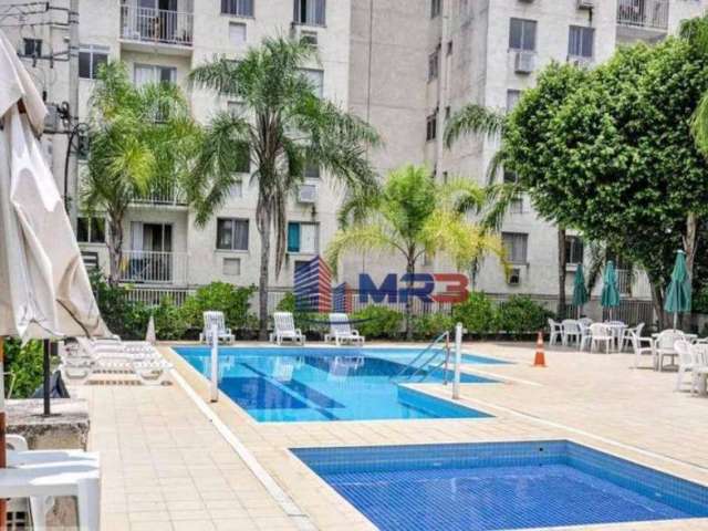 Apartamento com 2 quartos à venda na Estrada Rodrigues Caldas, 2055, Taquara, Rio de Janeiro, 52 m2 por R$ 232.000