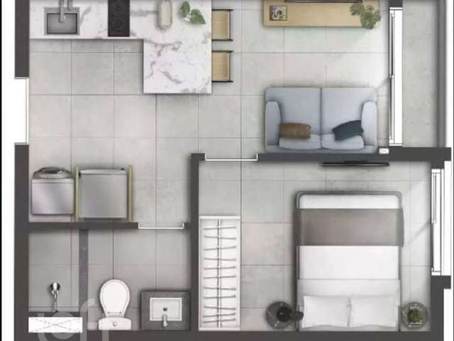 Apartamento com 1 quarto à venda na Rua Anita Garibaldi, 1343, Boa Vista, Porto Alegre, 29 m2 por R$ 503.500