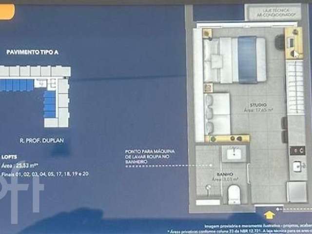 Apartamento com 1 quarto à venda na Rua Professor Duplan, 48, Rio Branco, Porto Alegre, 21 m2 por R$ 395.000