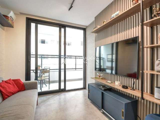 Apartamento com 1 quarto à venda na Avenida Iraí, 205, Indianópolis, São Paulo, 38 m2 por R$ 469.000