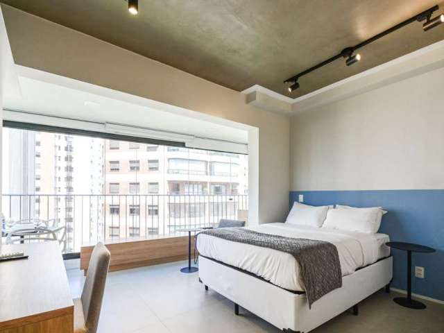 Apartamento com 1 quarto à venda na Rua Bueno Brandão, 382, Vila Nova Conceição, São Paulo, 32 m2 por R$ 950.000