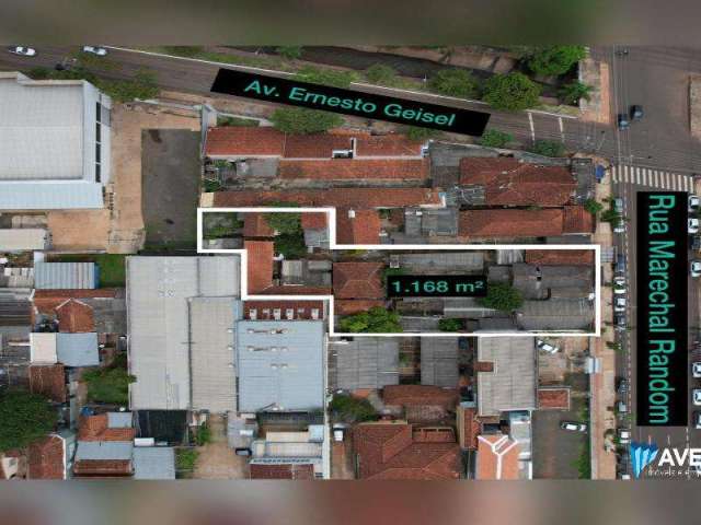 Terreno 1.067m² na Rua Marechal Rondon, frente ao Hospital do Câncer e próximo à Ernesto Geisel