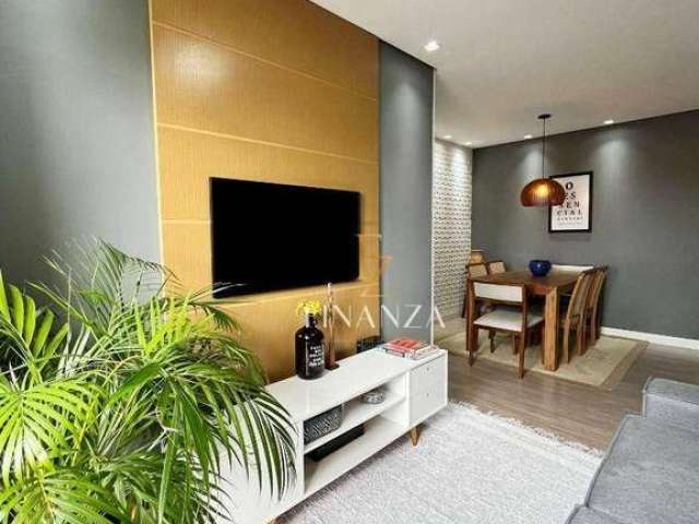 Apartamento com 3 dormitórios à venda, 84 m² por R$ 497.000,00 - Cidade Nova I - Indaiatuba/SP