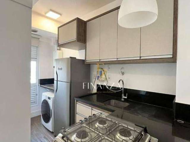 Apartamento com 1 dormitório, 55 m² - venda por R$ 620.000,00 ou aluguel por R$ 4.289,00/mês - Sky Towers Home - Indaiatuba/SP