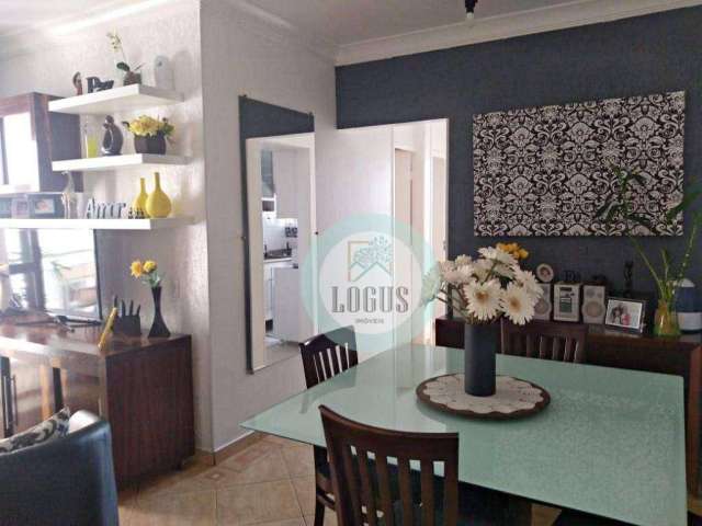 Apartamento com 2 dormitórios à venda, 55 m² por R$ 292.000,00 - Planalto - São Bernardo do Campo/SP