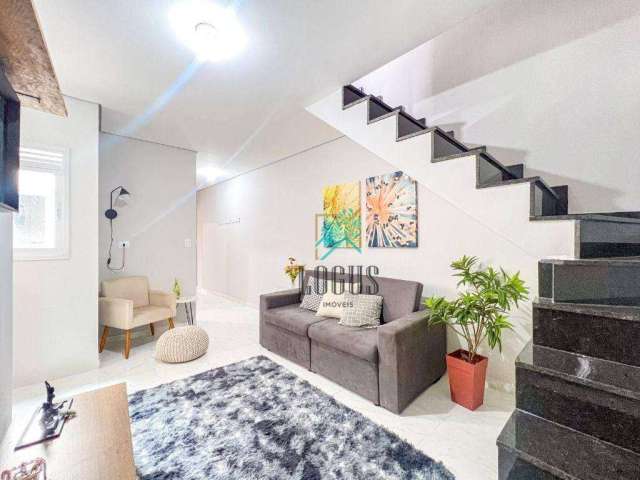 Cobertura com 2 dormitórios à venda, 80 m² por R$ 378.000,00 - Vila Guarani - Santo André/SP