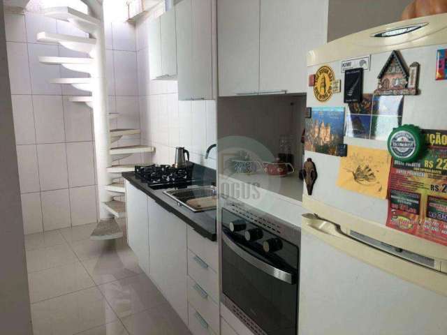 Cobertura com 2 dormitórios à venda, 90 m² por R$ 360.000,00 - Vila Pires - Santo André/SP