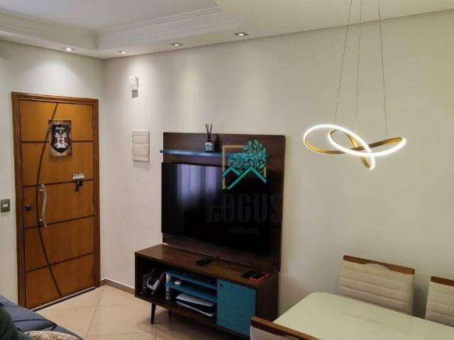 Apartamento com 2 dormitórios à venda, 50 m² por R$ 275.000,00 - Demarchi - São Bernardo do Campo/SP