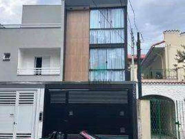 Sobrado com 2 dormitórios à venda, 400 m² por R$ 2.300.000,00 - Casa Branca - Santo André/SP