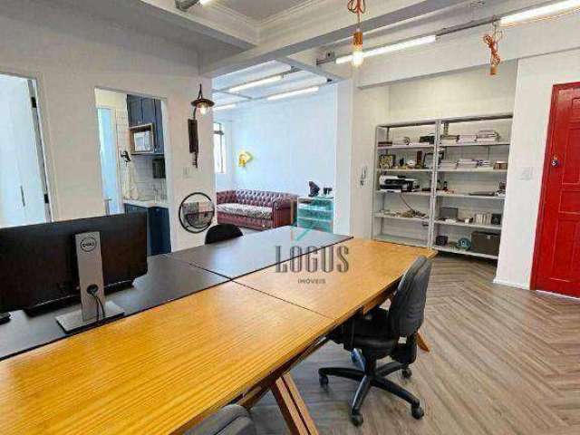 OPORTUNIDADE UNICA!!! Sala Comercial toda reformada com 70m² composto por 3 ambientes de salas, por R$ 248.000 - Centro, SBC/SP