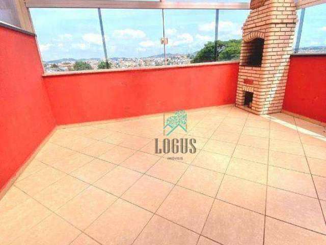 Cobertura com 2 dormitórios à venda, 74 m² por R$ 365.000,00 - Jardim Cristiane - Santo André/SP