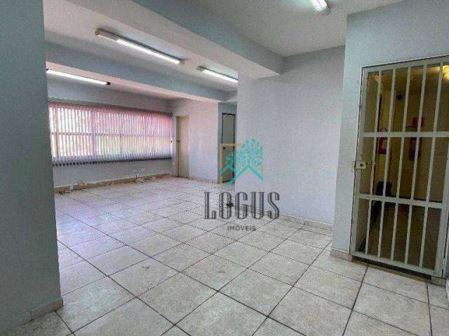 Sala, 75 m² - venda por R$ 285.000,00 ou aluguel por R$ 2.200,00/mês - Jardim do Mar - São Bernardo do Campo/SP